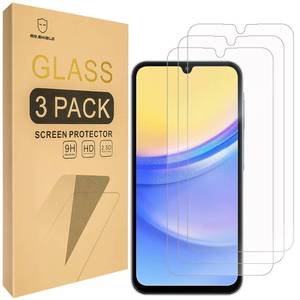 lot 12059 image: Mr.Shield Screen Protector compatible with Samsung Galaxy A16 5G  Galaxy A16 4G LTE Tempered Glass 3-Pack Japan Glass with 9H Hardness