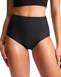 lot 12067 image: G Gradual Womens High Waisted Bikini Bottoms Tummy Control Swim Bottom Full Coverage Bathing Suit Swimsuit Bottoms for Women(Black,XL)