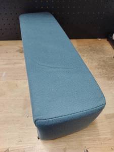 lot 13787 image: Bed Gap Filler with Removable Cover Mattress Space Filler Mattress Extender for TwinFullQueenKing Bed for Headboard Seams, Bed Space Space 20x3x7 Inch Blue