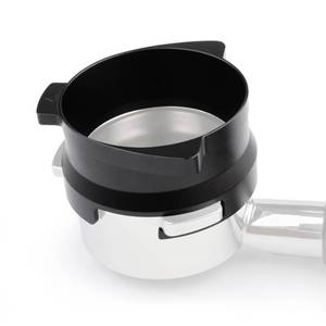 lot 14319 image: FIRJOY 54mm Espresso Dosing Funnel for Breville Barista Portafilters (Aluminum Alloy-Black)