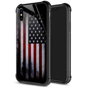 lot 20004 image: ZHEGAILIAN for iPhone XXs Case, Military-Grade Protection, All-Around Shockproof Corners, Anti-Scratch Phone Case for iPhone XXs - Old Flag