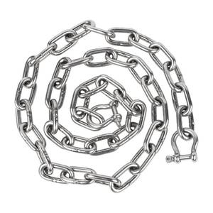 lot 20403 image: Boat Anchor Chain, Itayak 316 Stainless Steel Marine Grade Anchor Lead Chain-516 Inch x 5 Feet with Dual 516 Inch Lock Ring Shackles for Boats, Works with Different Anchors