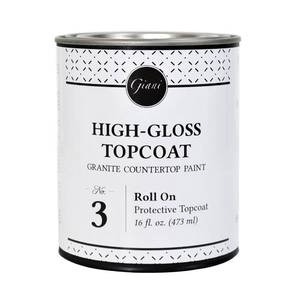 lot 20459 image: Giani Countertop Paint Clear Acrylic High-Gloss Topcoat- Step 3