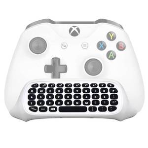 lot 20493 image: Megadream Xbox Wireless Chatpad Keyboard With 3.5mm Audio Jack for OneSeries SX, EliteElite 2, PC - 2.4G USB Receiver & Charge Cable Included
