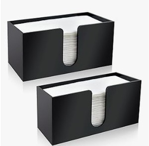 lot 1250 image: Countertop paper towel holder two pack