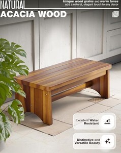 lot 1255 image: Fanatu wooden step stool