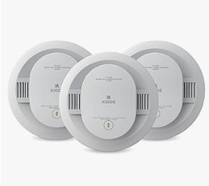 Kidde 30CUD10-V Combination Photoelectric Smoke & Carbon Monoxide Alarm with Voice 10-Year Battery