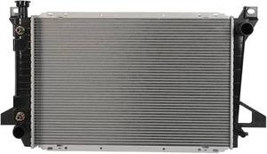 lot 13789 image: SCITOO Engine Coolant Aluminum Radiator Assembly for 1985-1992 1994-1996 for Ford for Bronco 5.0L 1985-1996 for Ford for Bronco 5.8L 1985-1996 for Ford for F-150 5.0L  Replace 1453