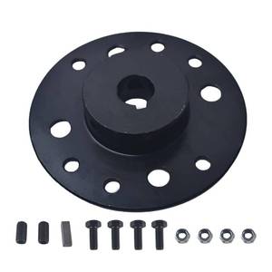 lot 2195 image: Black Steel Sprocket Hub for Go Kart 58 Bore & 316 Keyway for Mini Bike 212cc 196cc 6.5hp Dune Buggies Drift Trike Heavy Duty Go Kart Cart with Hardware Kit