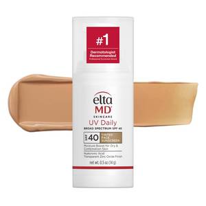 lot 2197 image: EltaMD UV Daily Tinted SPF 40 Face Sunscreen Moisturizer, Tinted Moisturizer for Face with SPF, Great for Dry, Combination, and Normal Skin, 0.5 oz
