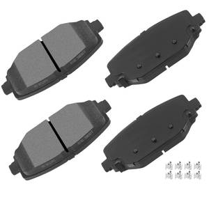lot 3780 image: cciyu D1596 Rear Semi-Metallic Disc Brake Pads Kit Fit For Chrysler For Town & Country 2012-2016,For Dodge For Grand Caravan For Journey 2012-2020,For Ram For CV 2012-2015 4PCS