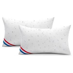 lot 3782 image: MIULEE Outdoor Pillows Pack of 2 12x20 Inch Outdoor Pillow Inserts Waterproof Decorative Throw Pillow Inserts, Rectangle Water Resistant Pillow for Garden Couch Furniture
