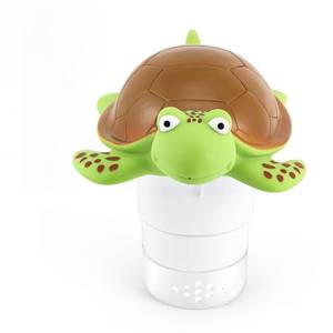lot 4116 image: Pool Floating Chlorine Tablet Dispenser,Large Display Collapsible Chlorine Tablet Floater,Release Adjustable,Chlorine Tablet Floater for Indoor & Outdoor Swimming Pool,Hot Tub&SPA. (Turtle)