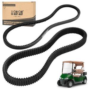 lot 6372 image: 10L0L Upgrade Golf Cart Clutch Drive & Starter Belts Kit for EZGO RXV 2008-up & TXT 2009-up with 13HP 400cc Kawasaki Engines, OEM# 606136, 606138