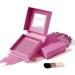 lot 6375 image: Color Nymph Light Pink Blush, Powder Blush for Cheeks with Brush, Natural Lightweight Finish, Smooth, Blendable & Long-Lasting, Gentle Formula for All Skin, Cruelty-Free & Vegan - 02# Persephone