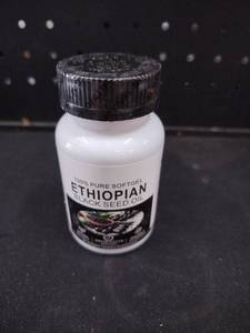 lot 6393 image: 100% Pure Softgel Ethiopian Black Seed Oil 60 Count