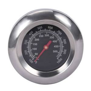 lot 6459 image: GasSaf 3 BBQ Temperature Gauge Thermometer Replacement for Master Forge, Cuisinart, Backyard, Uniflame and Other Gas Grill, Stainless Steel High Temperature Heat Indicator -100F to 1000F