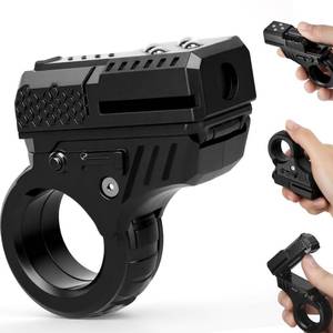 lot 8450 image: 3D Fidget Slider for Kids Adults, Fidget Ring Cliker, Plastic 5 in 1 EDC Fidget Spinner Desk for Stress Relief, Finger Hand Roller Birthday Gifts for Office Boyfriend Men Teen