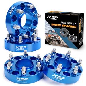 lot 11969 image: KSP 1.5inch 6X139.7 Wheel Spacers for Silverado Sierra 1500, 6x5.5 Hubcentric Spacers fit Chevrolet GMC Tahoe Avalache Express Suburban Yukon, 6 Lug Forged Spacer with 78.1 Center Bore M14x1.5 Stud (Used)