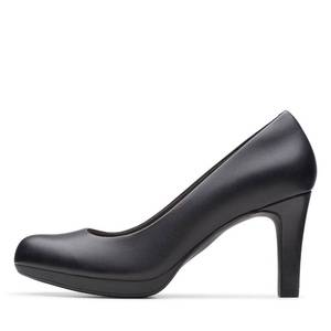 lot 11985 image: Clarks Womens Adriel Viola Dress Pump, Black Leather, 6.5 M US (Slight Use)