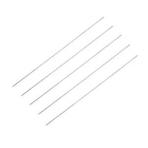 lot 12109 image: 5Pcs Hawaiian Lei Needle for Leis Making, 10 Inch Large Eye Sweing Long Needle for Flower Lei Making Lei Needle to Make Hawaiian Lei for Graduation Wedding Birthday Party, Dia 0.6 mm, LXLVOUEG