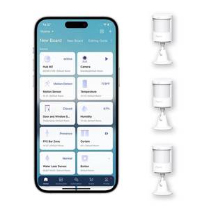 lot 12139 image: Aqara Zigbee 3.0 Motion Sensor P1 3 Pack, 5-Year Battery Life, 150-170° Detection, Adjustable Timeout 1-200s, for Alert System Automations, Compatible with HomeKit, Home Assistant, Aqara Hub Required