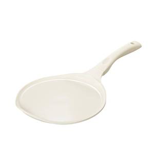 lot 12179 image: Redchef Crepe Pan Nonstick, Comal Para Tortillas for Crepes, 10 Inch Ceramic Tortilla Pan for Roti Dosa Tawa, Pancake Pan Flat Skillet Griddle, All Stoves Compatible, PFASPFOAPTFE Free(Beige White)