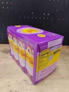 lot 13827 image: Topo Chico Passion Fruit Flavored Sparkling Water 8-Pack 355 mL Cans