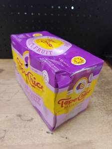 lot 13856 image: Topo Chico Passion Fruit Flavored Sparkling Water 8-Pack 12 fl oz Cans