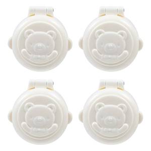 lot 14033 image: DOITOOL 4 Pcs Child Proof Button Covers, Washing Machine Button Covers Child Lock, Gas Stove Child Safety Knob Locks, Baby Proof Button Cover, Prevent Pressing Device for Stove Refrigerator Washer