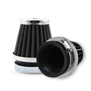 lot 14443 image: MUYI 2 Pack 383940mm Motorcycle Air Filters Round Tapered Clamp-on Pod Intake Filter Cleaner for Dirt Bike ATV Moped Pit Bike Scooter Vintage