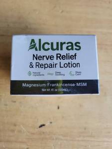 lot 20086 image: Alcuras Nerve Relief & Repair Lotion 4 fl oz 120mL