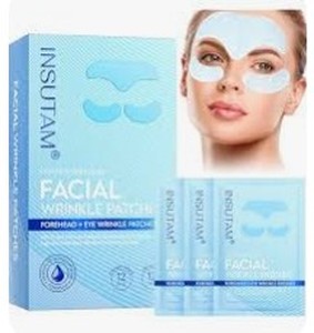 lot 6364 image: Nutamins Lighten Wrinkles Facial Wrinkle Patches Forehead Eye