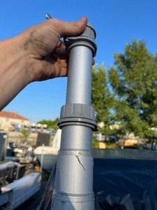 lot 53 image: Flagpole Buddy 12 Aluminum Flag Pole - see images