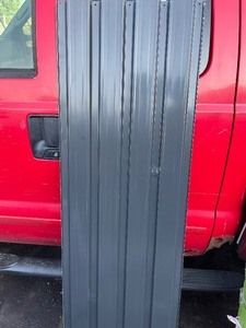 lot 275 image: Bundle of 12 Dark Grey Sheet Metal - Contains Dents 63 x 18