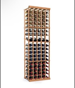 lot 18 image: NFINITY Full-Height 5-Column with Display- Natural-Unlacquered New in Box  Retails $500