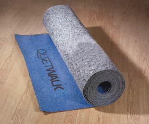 lot 15 image: 360 sq. ft. 6 ft. x 60 ft. x 3 mm Underlayment with Sound and Moisture Barrier for Laminate and Engineered Floors Retails $154