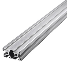 lot 32 image: Quality Long Piece of Extrusion Aluminum 2 x 1 x 96