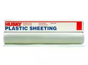 lot 63 image: 10 ft. x 50 ft. Clear 6 mil Plastic Sheeting
