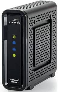 lot 161560 image: Arris Touchstone CM8200A DOCSIS 3.1 Ultra Fast Cable Modem 32X8 Gigabit (Black)