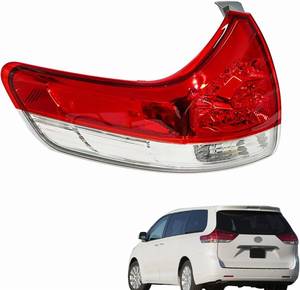 lot 161564 image: Driver Side Tail Light Assembly Replacement for Sienna 2011 2012 2013 2014 Left Side Tail Light Replacement for 8156008030 TO2804107