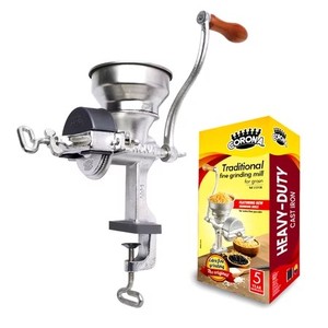 lot 161574 image: Corona Cast Iron Manual Corn and Grain Grinder with Low Hopper