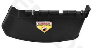 lot 361562 image: 631-05058 Discharge Chute Assembly for Cub Cadet RZT 50 54 S L54 L50  Also for Troy-Bilt Mustang 50 54 XP Zero Turn Mowers Heavy Duty Impact Resistant Deck Deflector Replaces 631-05162