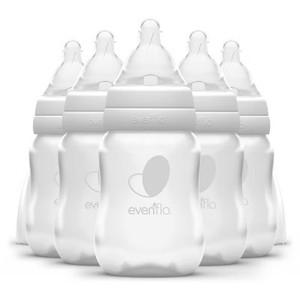 lot 361591 image: Evenflo 6pk Balance Standard-Neck Anti-Colic Baby Bottles - 4oz