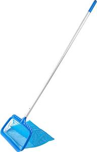 lot 361600 image: Pool Skimmer, Pool Skimmer Net with Pole, Swimming Pool Nets for Cleaning  Reinforced Frame,Adjustable 26.4-66.5 Telescopic Pole, Larger Capacity,Deep Rake Net Easy Scoop Edge, Debris Pickup Removal
