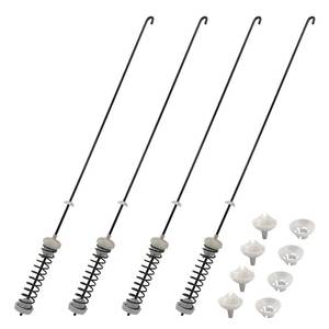 lot 461417 image: Washer Suspension Rods Fit for Ken-More Whirlpool Maytag Washer WTW5100HW2 WTW5105HW0 WTW6120HC0 WTW6120HW0 WTW6120HW1 MVW6200KW2 MVW6230HW0 WTW5100HC2 MVW6200KW1 WTW6120HW2 WTW6120HC2 8TWTW5057PW1