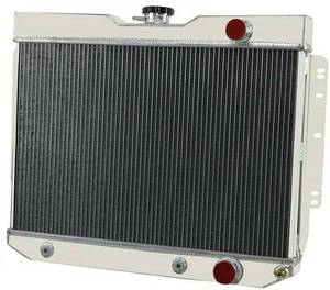 lot 461436 image: Retails for $279 ALLOYWORKS 4 Row All Aluminum Radiator for 1959-1965 Chevy ImpalaBel AirEl CaminoBiscayneGMC ATMT PRO  All Aluminum Radiator. Superior cooling performance. Long service life. Ideal For daily commuter cars & modified cars.