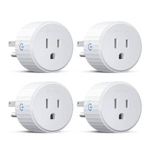 lot 461439 image: Govee Smart Plug, WiFi Plugs Work with Alexa & Google Assistant, Smart Outlet with Timer & Group Controller, WiFi Outlet for Home, No Hub Required, ETL & FCC Certified, 2.4G WiFi Only, 4 Pack