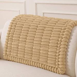 lot 461458 image: Couch Cover for Dogs, Washable Non Slip Plush Flannel Sofa Protector  Thick Flannel, Silicone Anti-Slip Backing, Pet Hair & Scratch Protection, Fits Sofa & Loveseat (35.4 x 35.4)