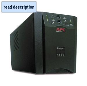 lot 161534 image: Retails for $700 APC Smart-UPS 1500VA USB & Serial 120V